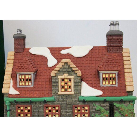NEW 1994 Dept 56 Heritage Village Dickens' Series Dedlock Arms 5752-5 3rd Ed. - Picture 4 of 16